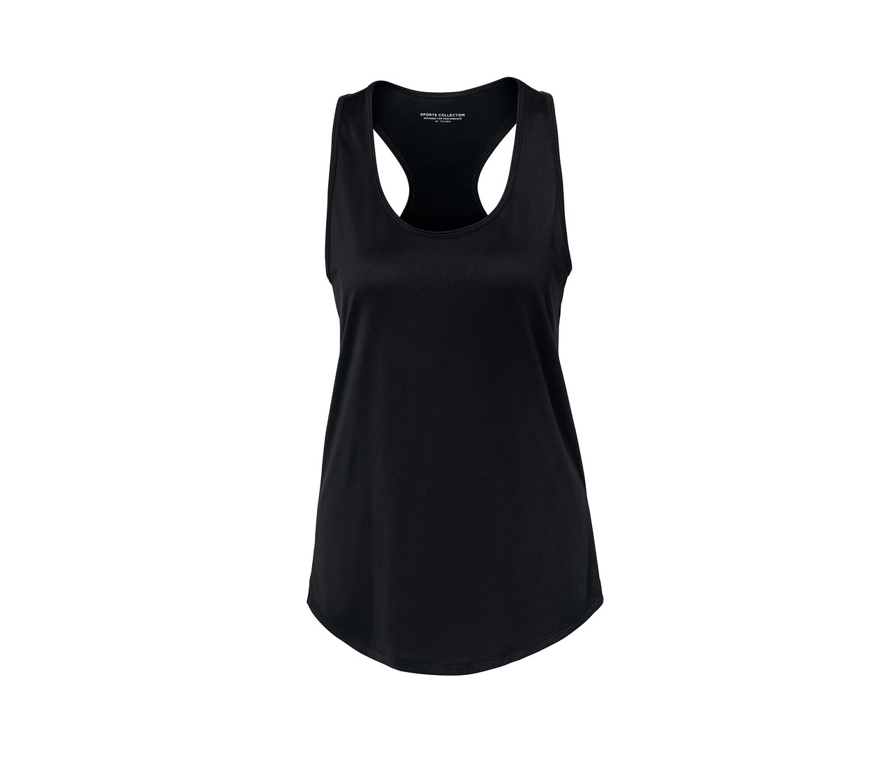 Čierny funkčný top.