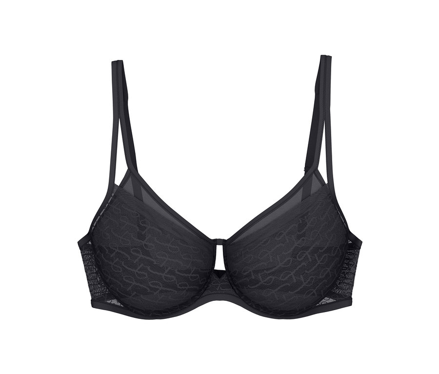 Čierna podprsenka Triumph Signature Sheer Minimizer.