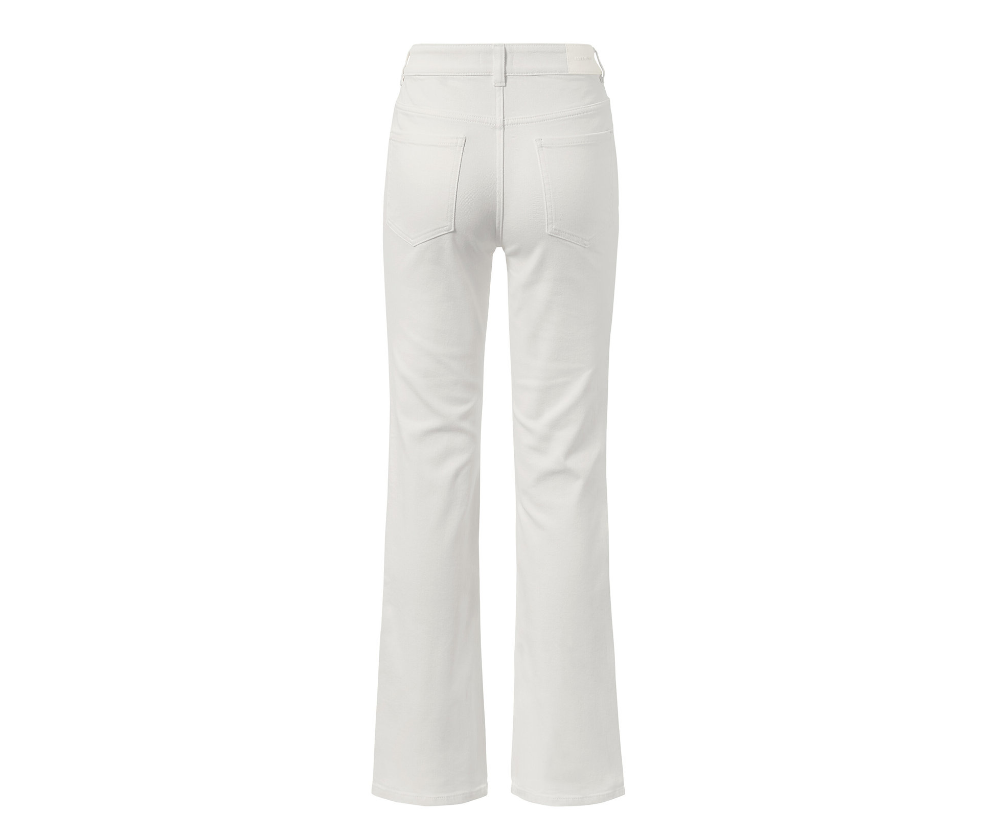 Tchibo - Bootcut džínsky – strih »Lou«, krémovobiele
