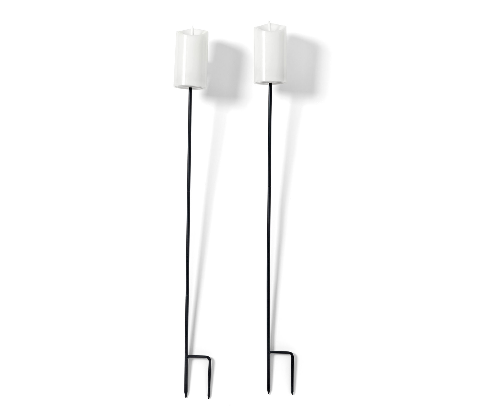 E-shop LED fakle z pravého vosku, 2 ks