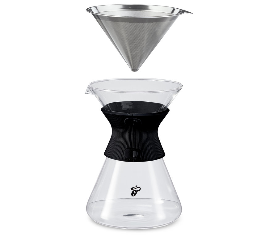Ilustrácia sklenenej karafy BEEM Pour Over s objemom 0,75 l.