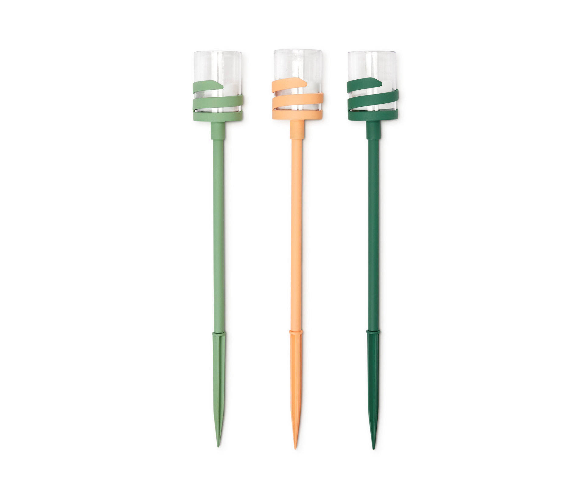 Tchibo - LED outdoorové bodce na zapichnutie do zeme, 3 ks