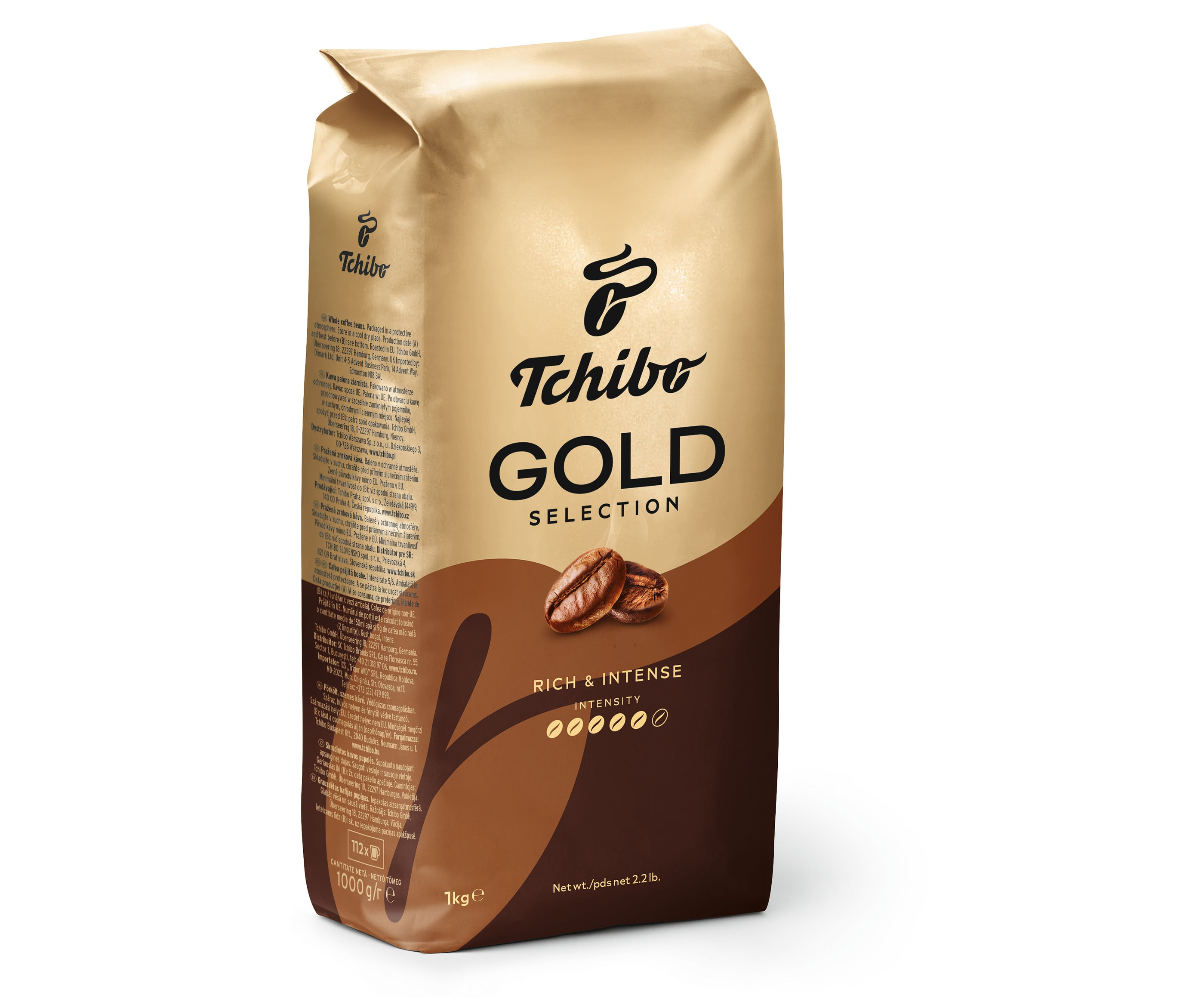 Tchibo Gold Selection - 1kg zrnková káva
