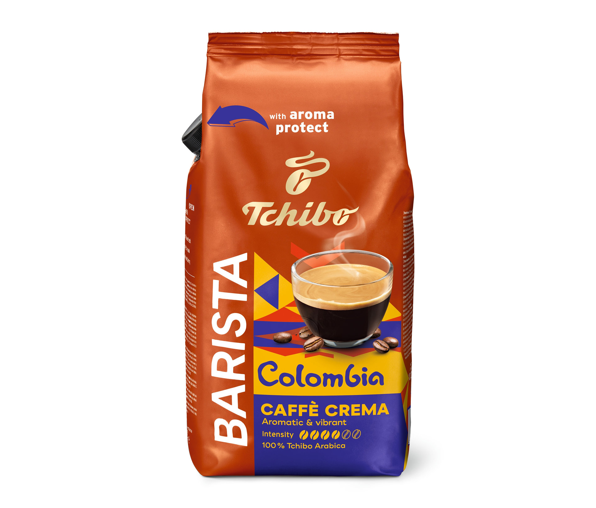 Tchibo - Barista Origins Colombia - 1 kg, zrnková káva - Intenzita: 4/6
