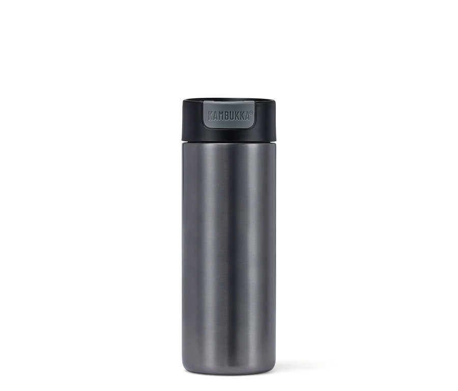 Sivý cestovný hrnček Kambukka To Go, 500 ml.