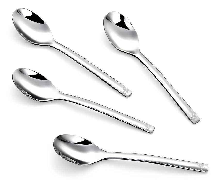 Lyžičky na espresso, 4-dielna súprava