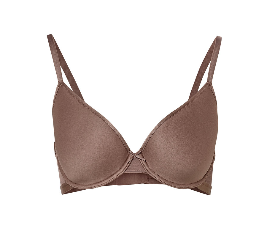 Hnedá podprsenka »Spacer« na bielom pozadí.