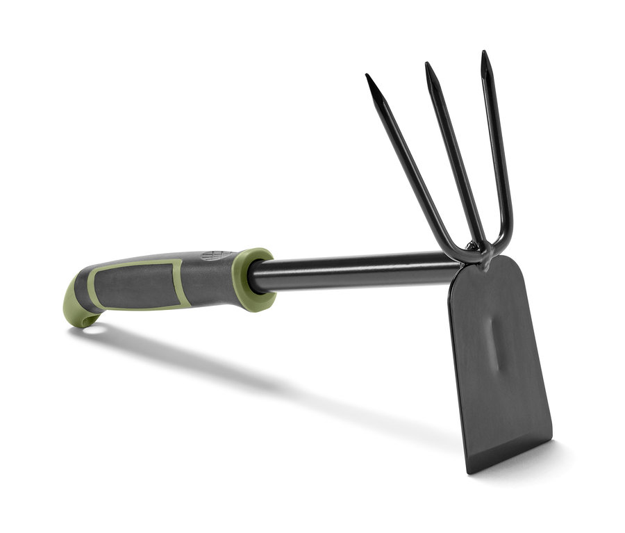 Detail záhradnej motyky.