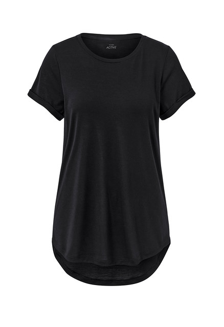 Dlhé tričko, čierne