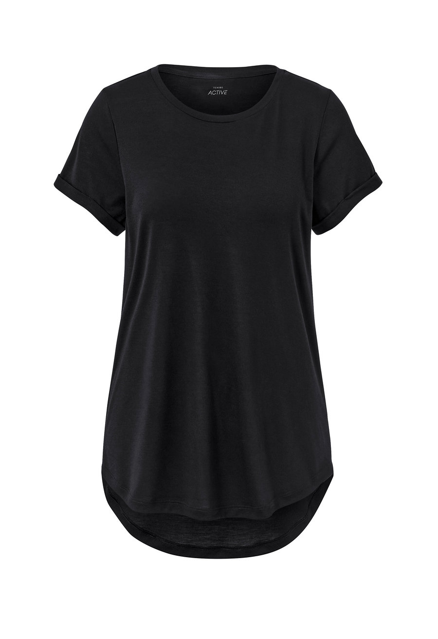 Dlhé tričko, čierne