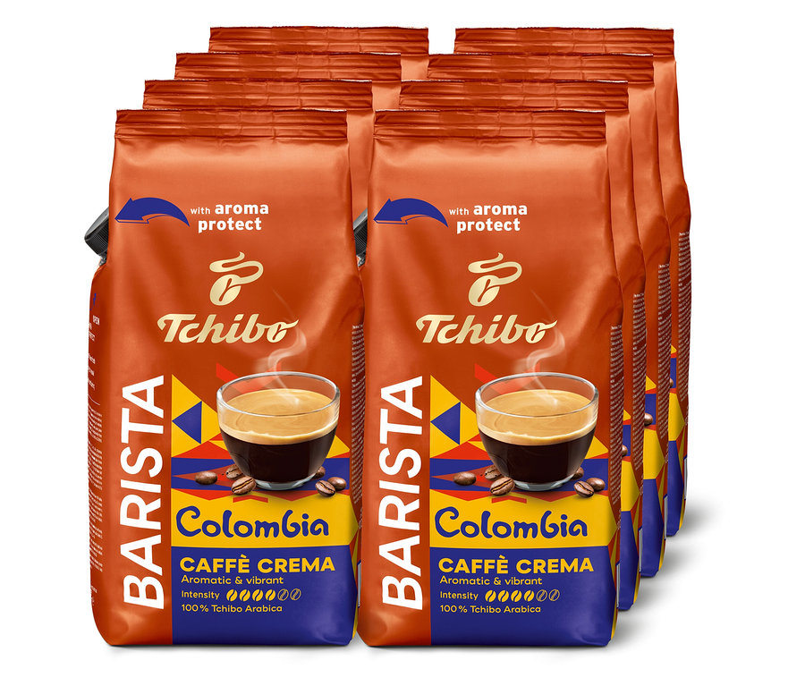 BARISTA Origins Colombia - 8 x 1 kg, zrnková káva