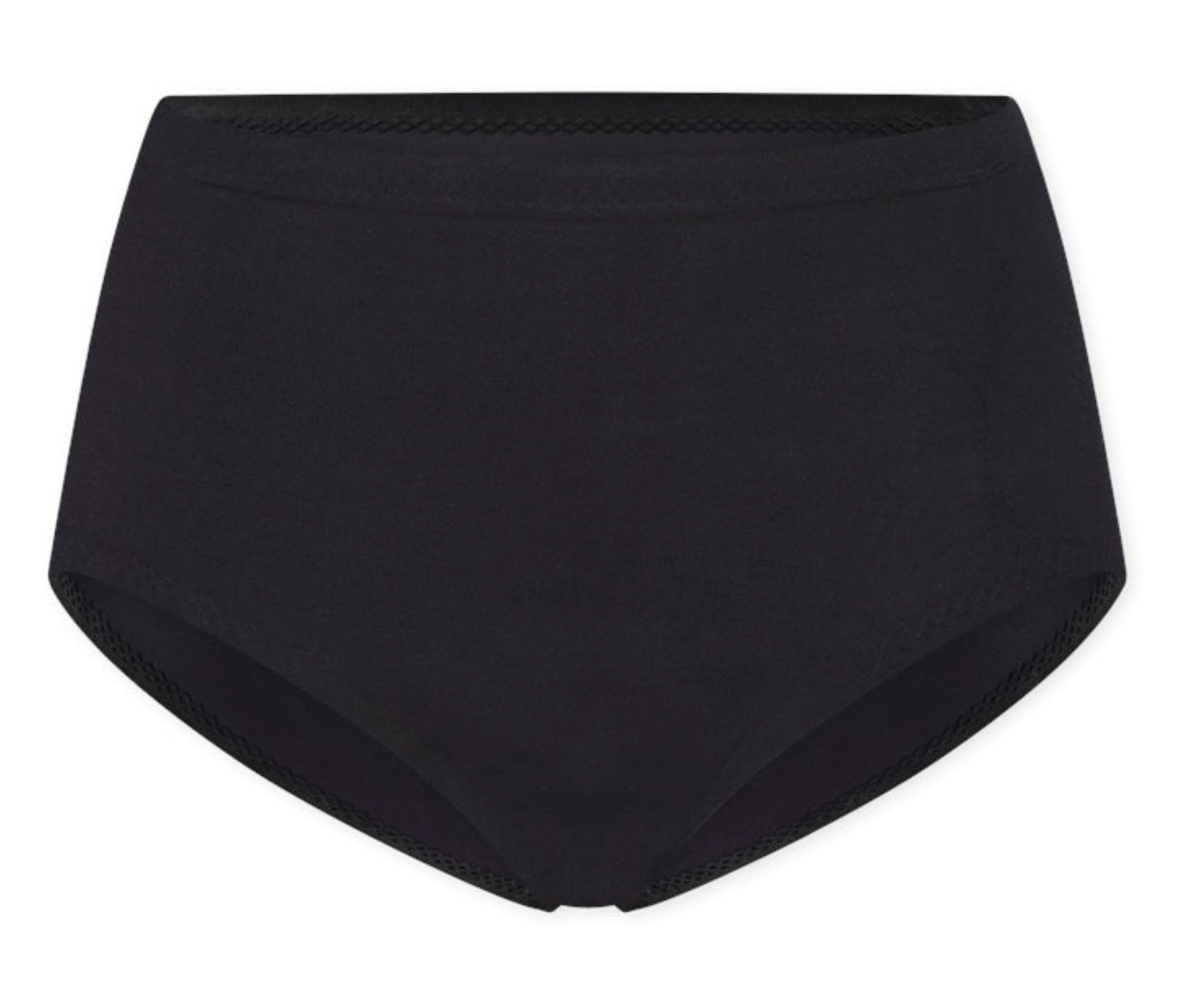 E-shop Neviditeľné nohavičky SCHIESSER Maxi, čierne