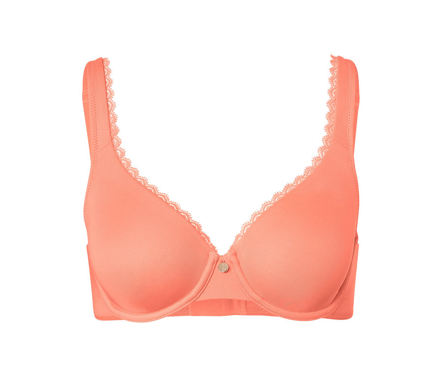 Podprsenka s kosticami, papaya.