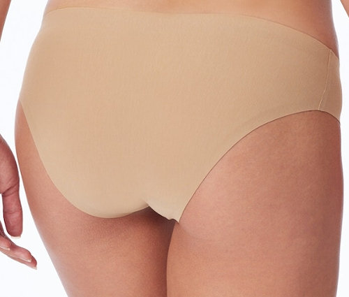 Nohavičky Schiesser invisible Rio-Slip s bavlnou, telové