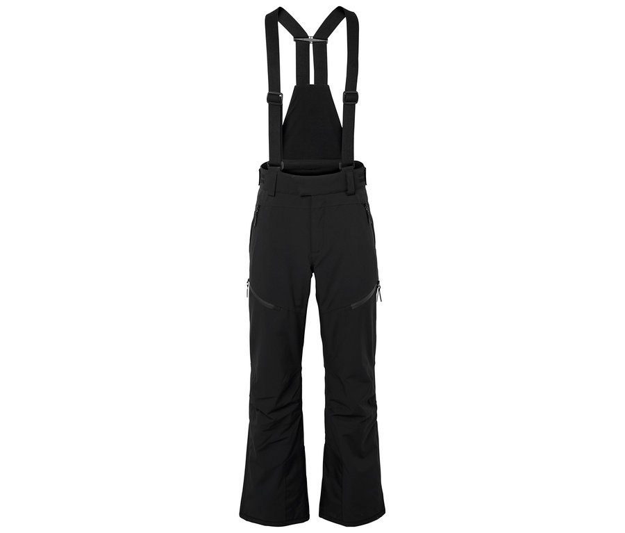 Čierne nohavice s trakmi.