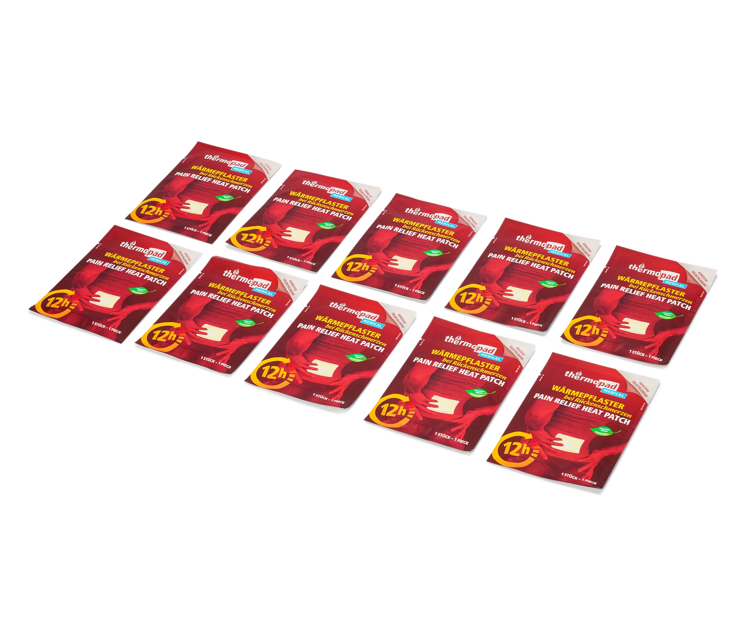 Tchibo - Thermopad: 10 tepelných náplastí na chrbát