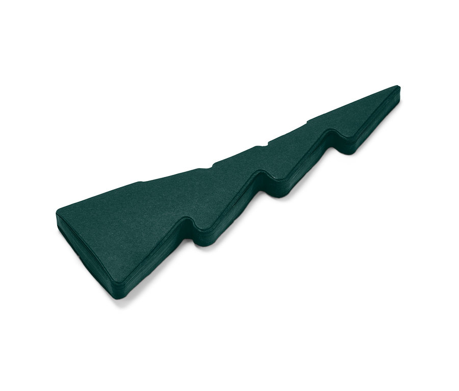 Skladaný papierový stromček, stredne veľký.