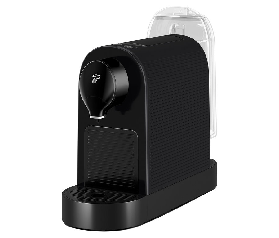 Čierny kávovar Cafissimo pure+.