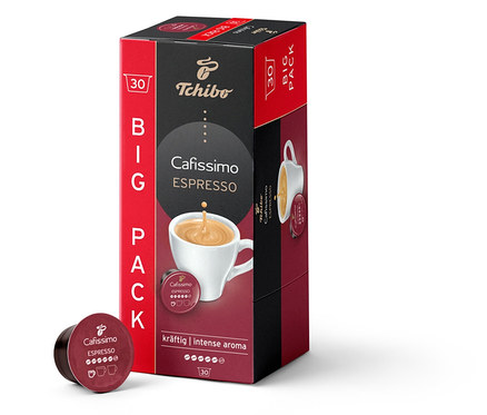 Balenie Cafissimo Espresso silné - 30 kapsúl a jedna kapsula.