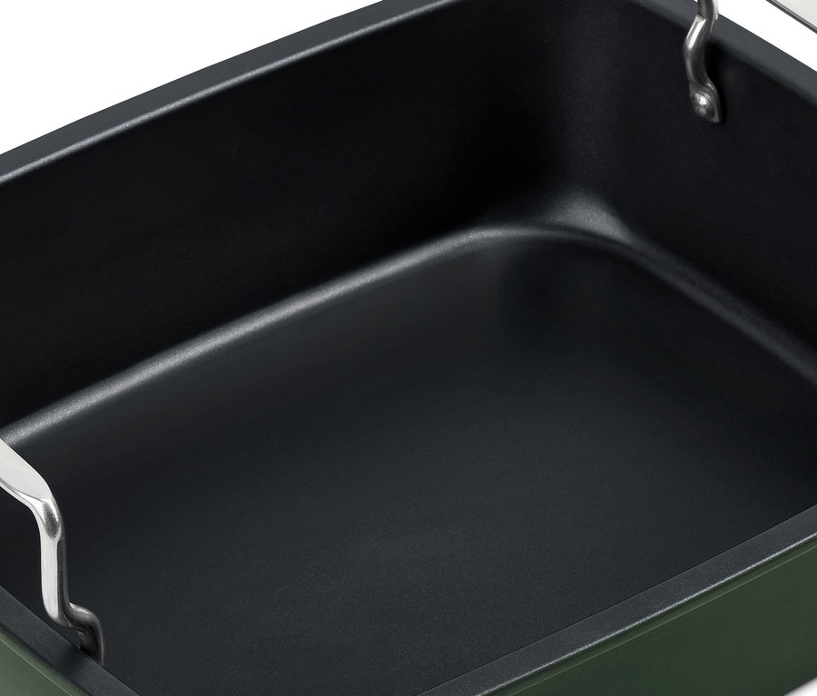 XL pekáč z ušľachtilej ocele s roštom.