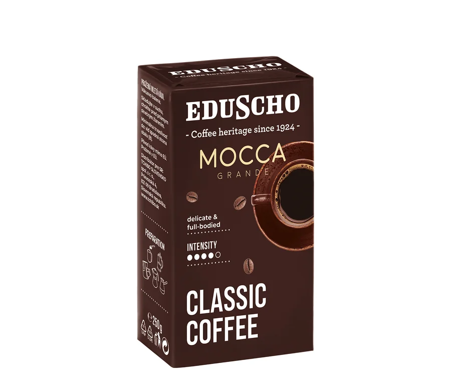 Balenie mletej kávy Eduscho Mocca Grande - 250 g.