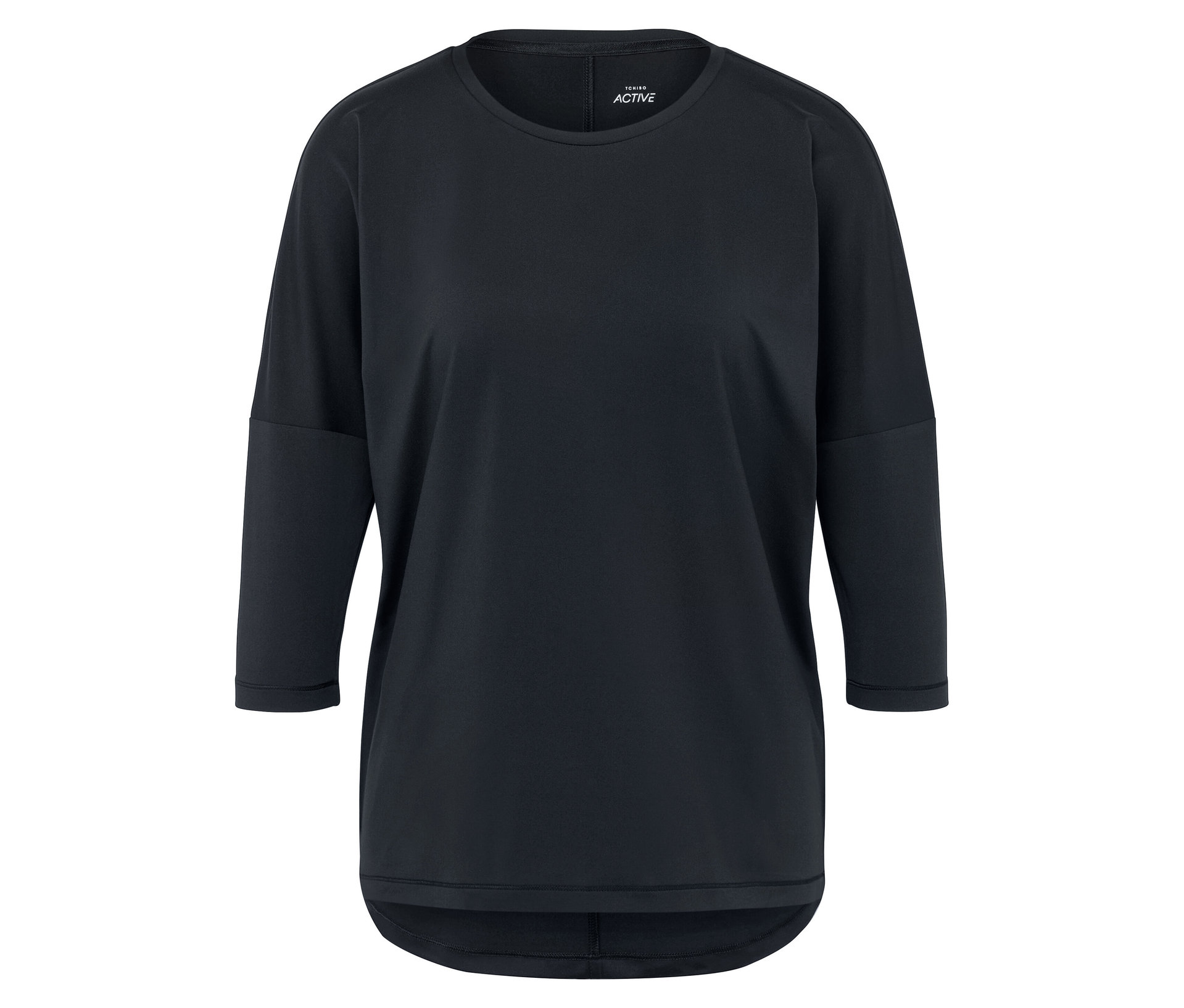 E-shop 3/4 športové tričko, čierne