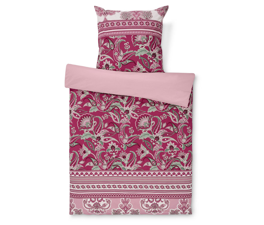 Polybavlnené obliečky s kašmírovým vzorom: štandardné, nadmerné a na dvojlôžko.