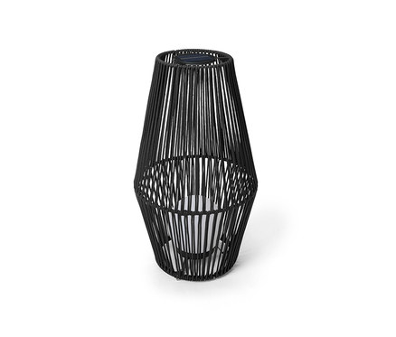 Solárny lampáš s textilnou šnúrkou, veľký