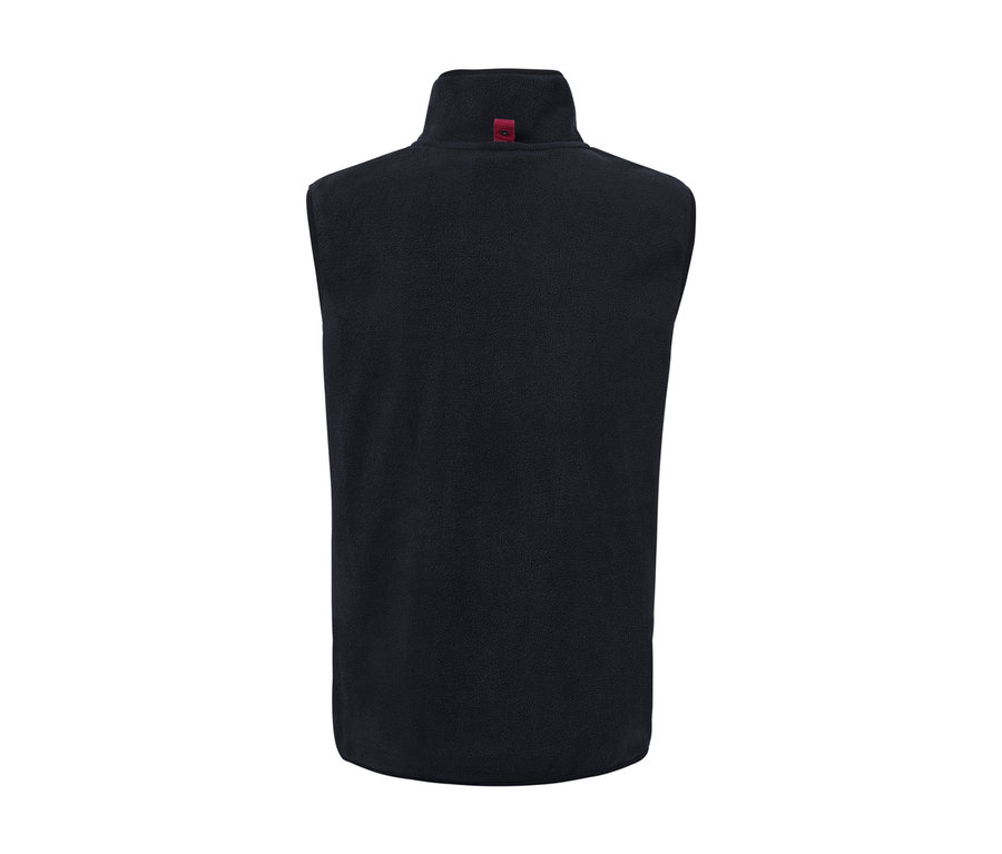 Detail zadnej strany outdoorovej bundy s vestou.