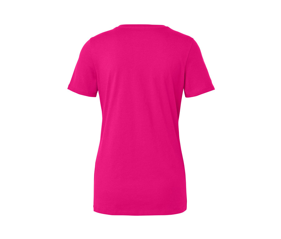 Detail ružového trička.