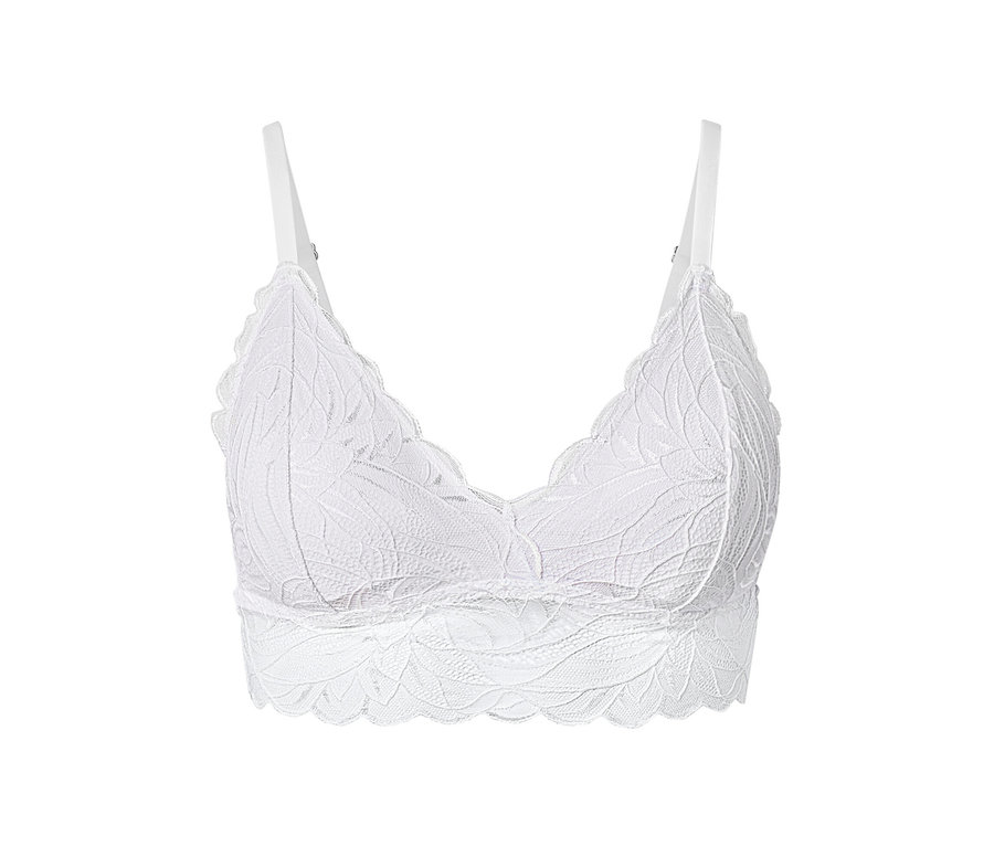 Detail čipkovanej podprsenky.