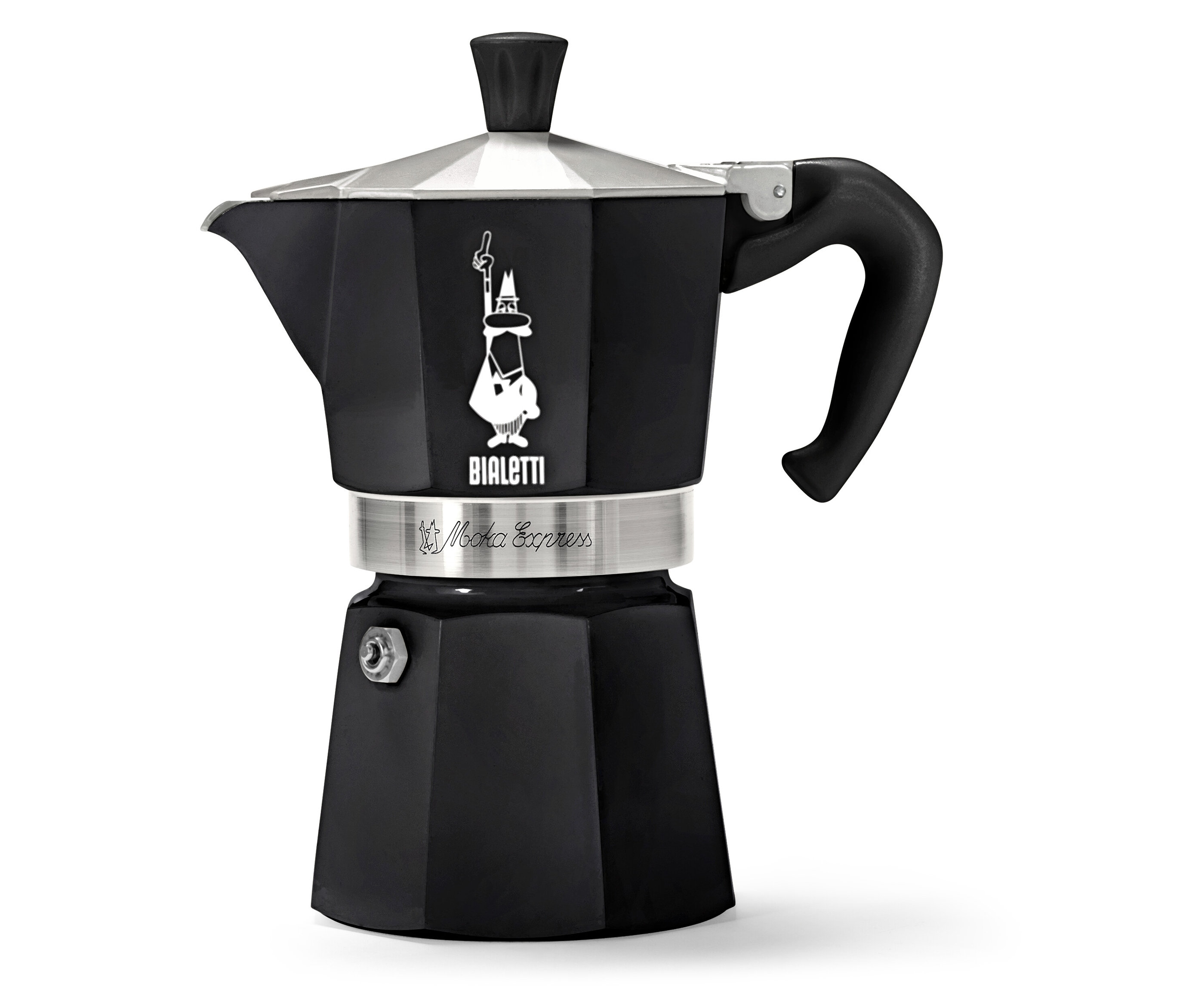 E-shop Kávovar na moka kávu Bialetti Moka Express, 190 ml, čierny