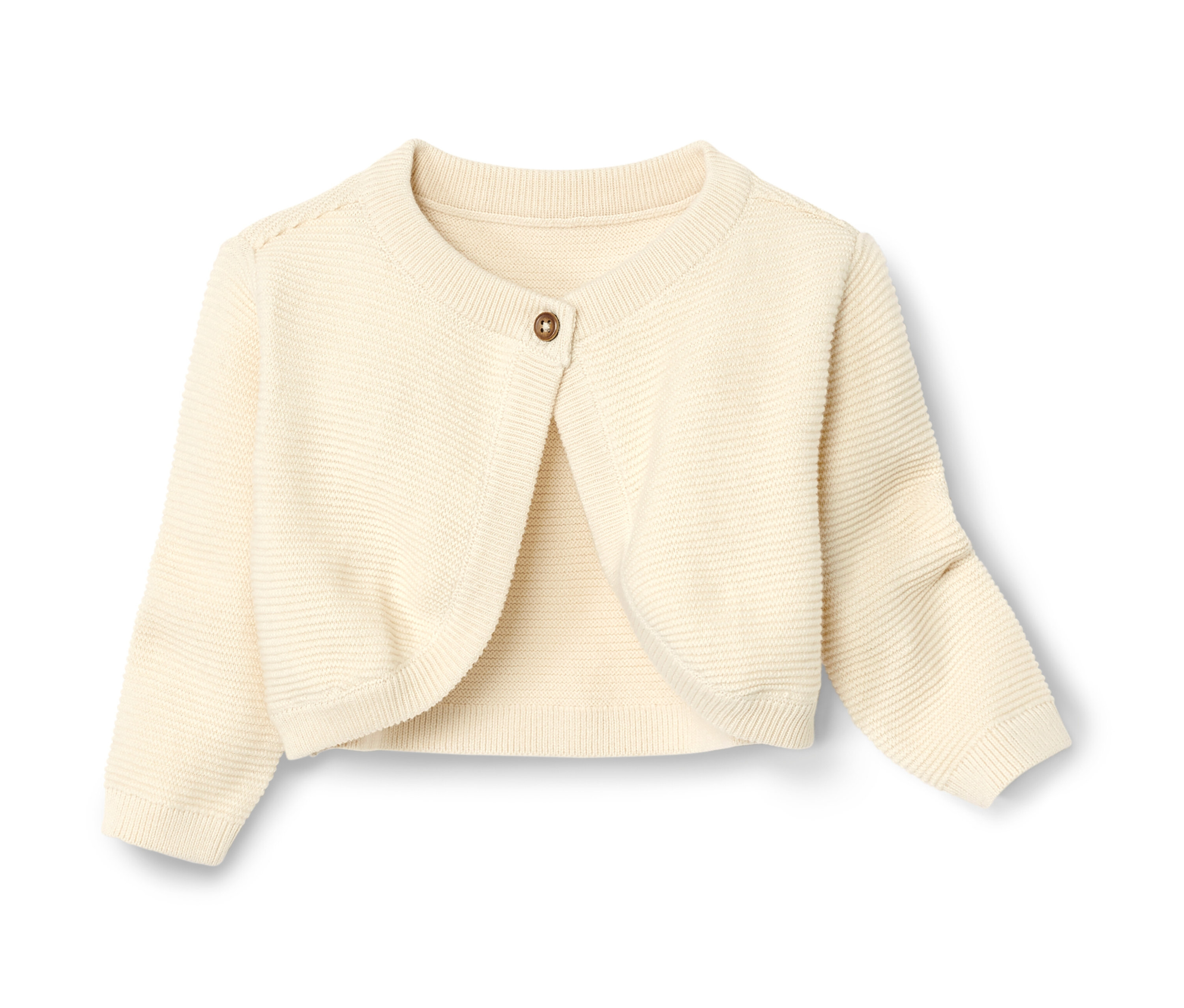 Tchibo – Detské pletené bolero – pre dámy – veľ. 86/92 – farba: béžová