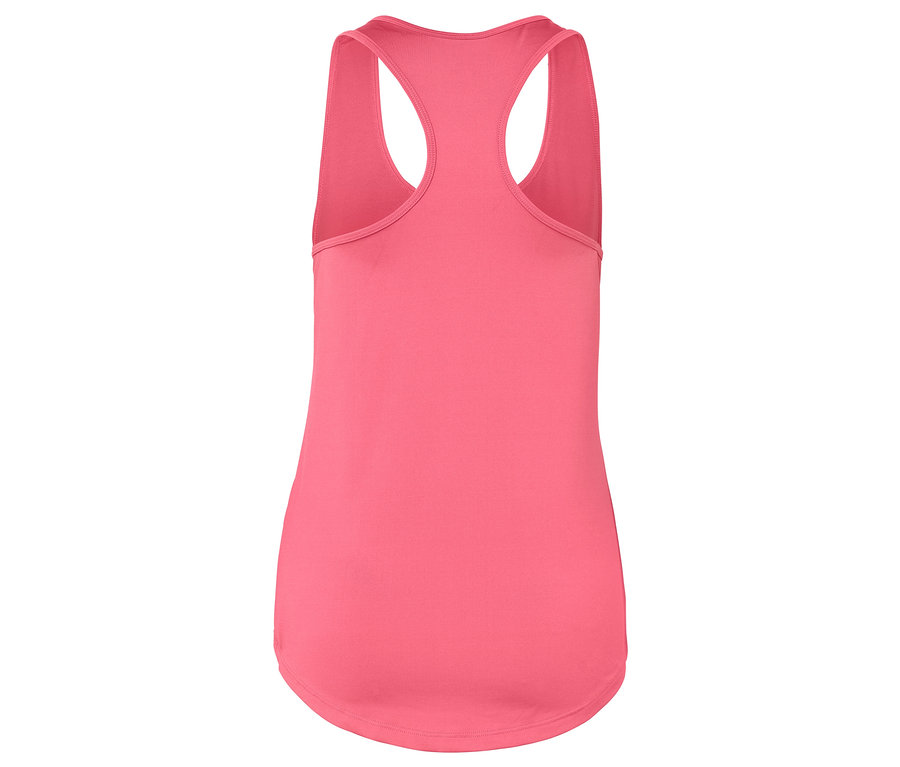 Ružový dámsky top s racerback strihom.