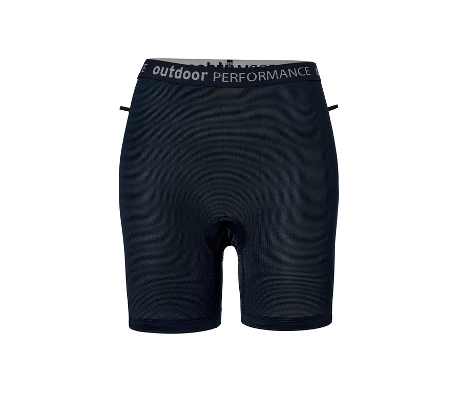 Tmavomodré cyklistické spodky »Pro« spredu.