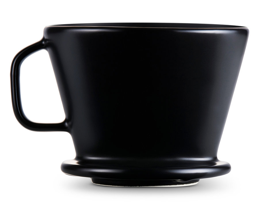 Ručný filter na kávu, veľ. 2, čierny