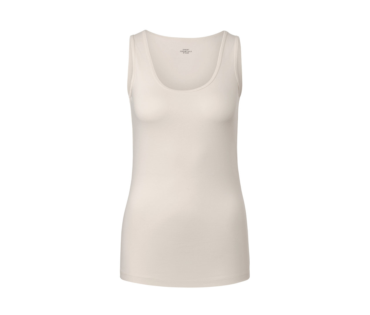 Krémové tielko z 2 ks súpravy tielok.