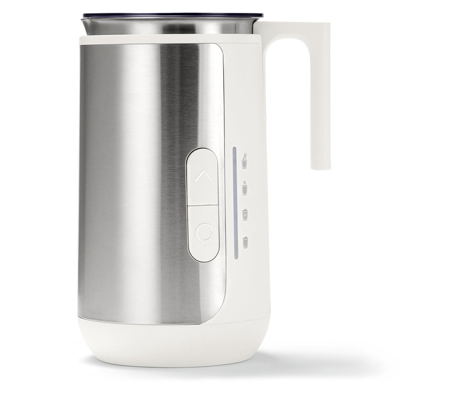 Indukčný napeňovač mlieka, biely