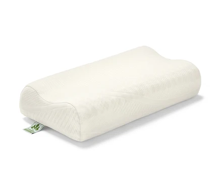 Vankúš na podporu šije irisette® greenline na bielom pozadí.