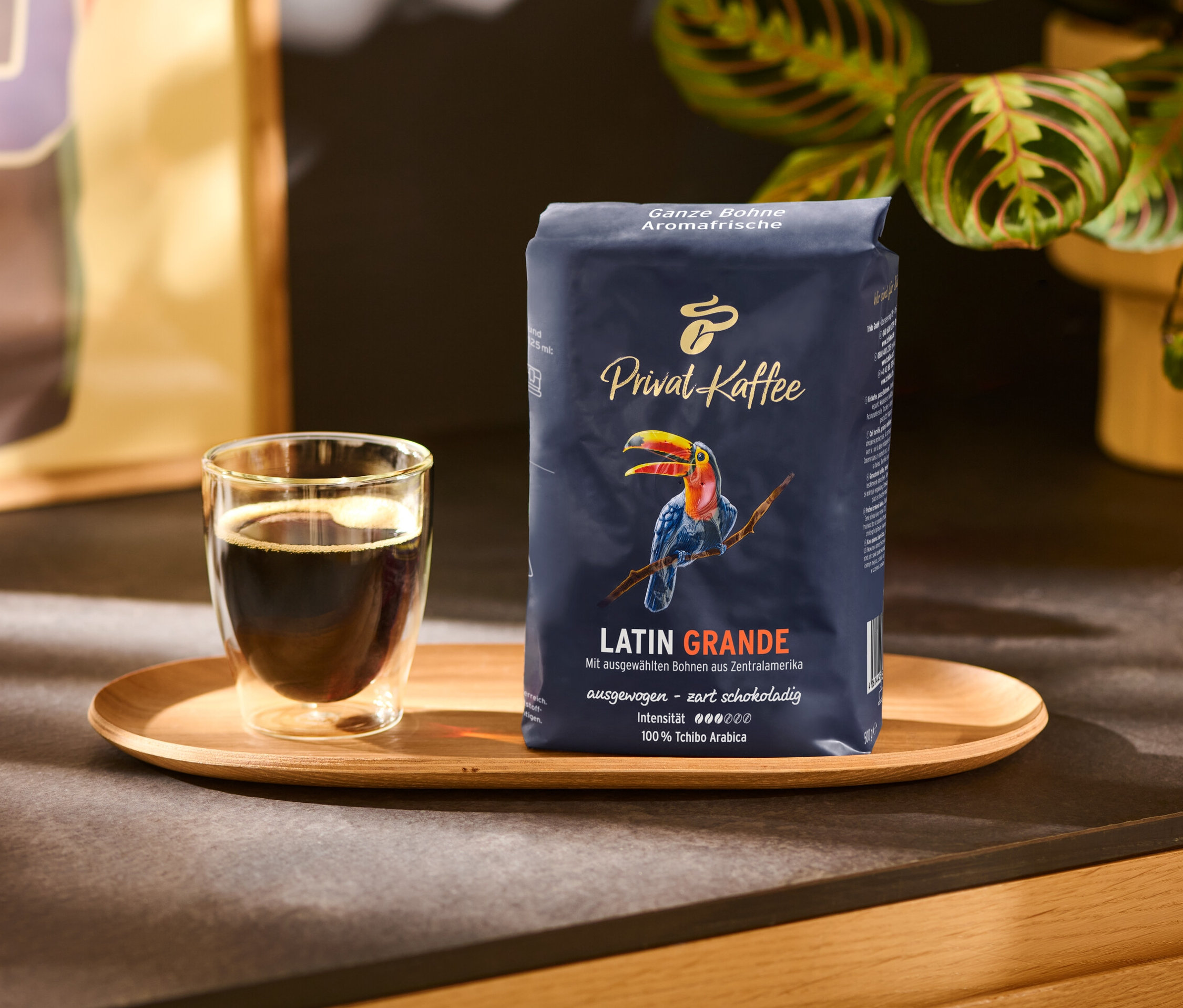 Tchibo - Privat Kaffee Latin Grande - 500 g, zrnková káva - Intenzita: 3/6