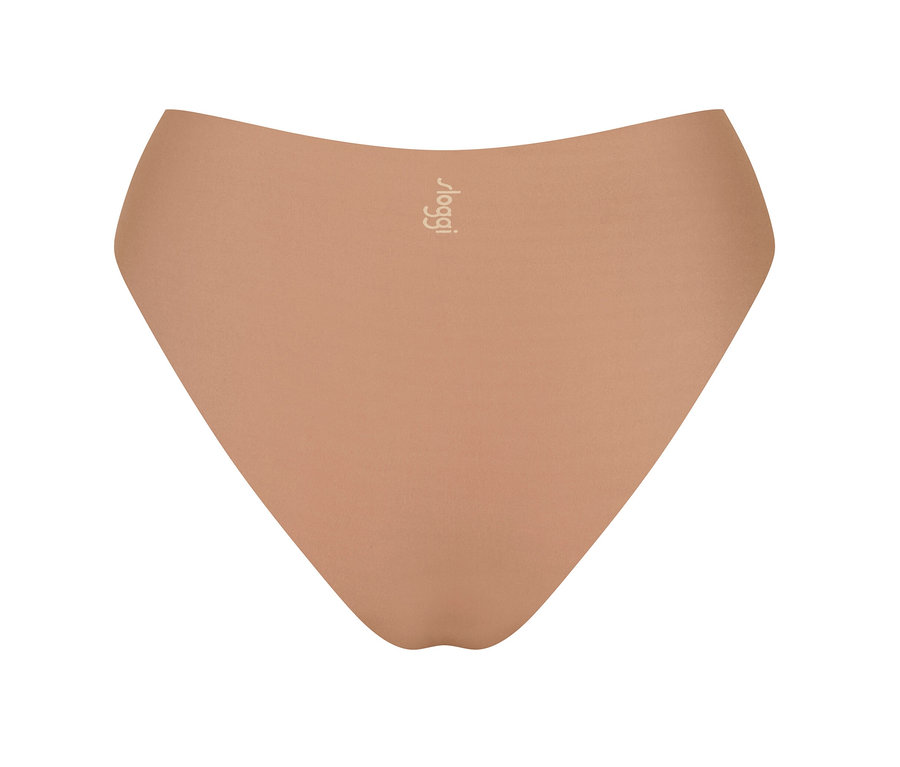 Detail hnedých nohavičiek sloggi ZERO Feel 2.0 High leg.