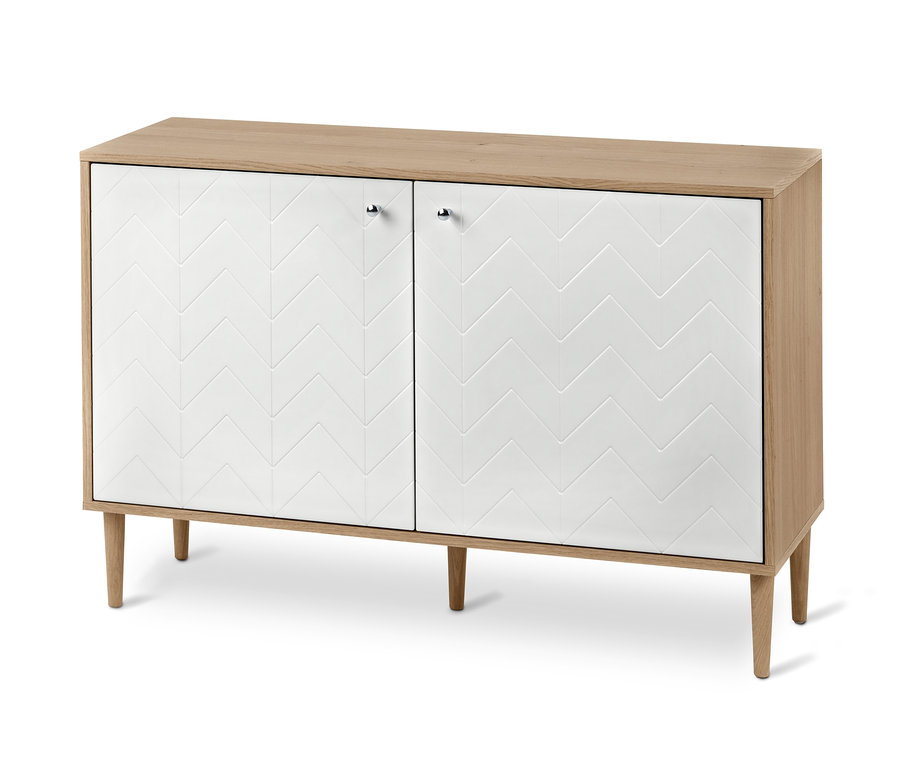 Komoda s 2 dvierkami.