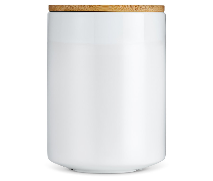 Dóza na kávu, keramika, 500 g, biela