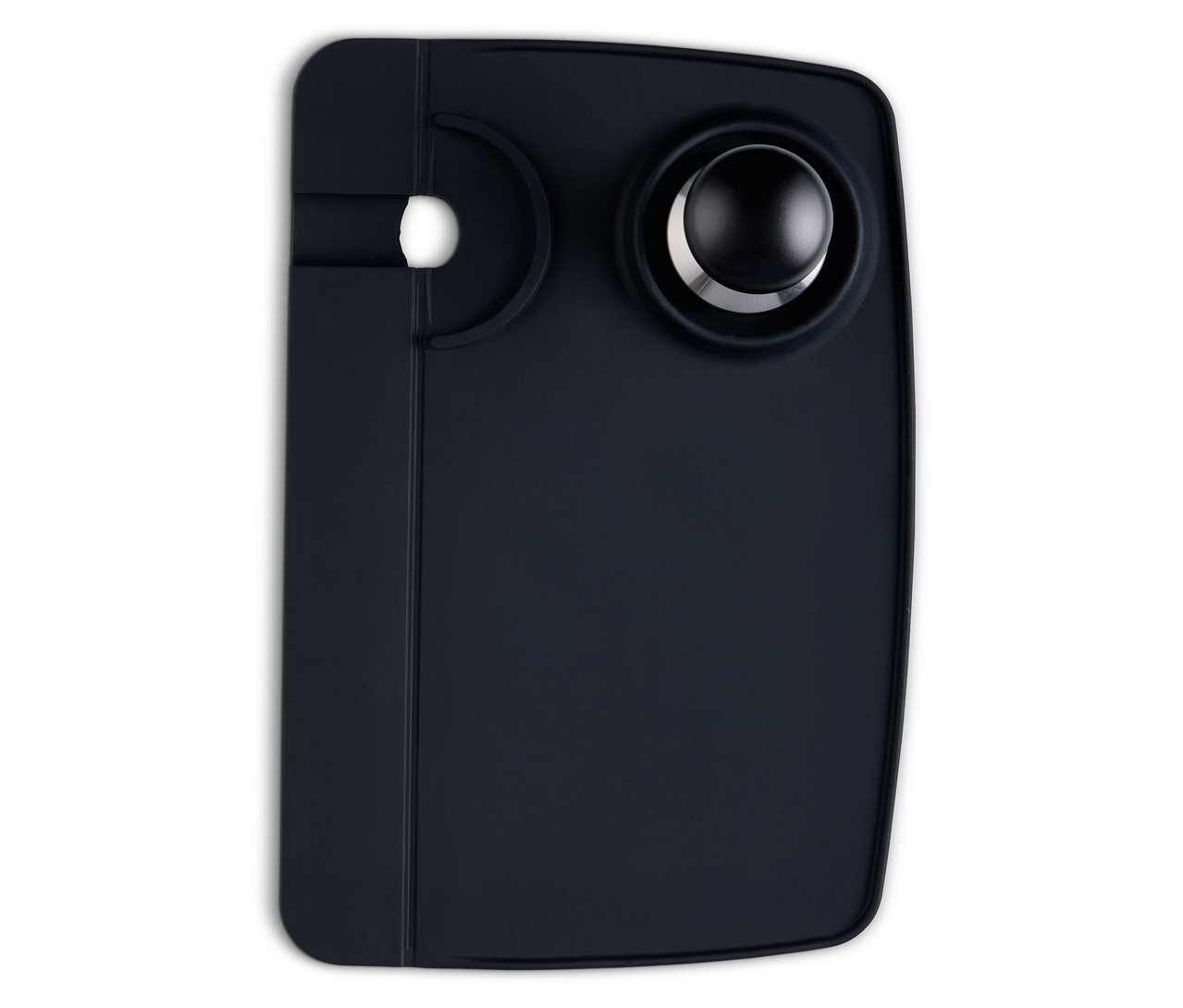 Čierna tampovacia podložka.