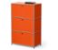 Kovová komoda »CN3« s výklopnými priečinkami, oranžová - /img/ggQnz903/64/image.jpeg