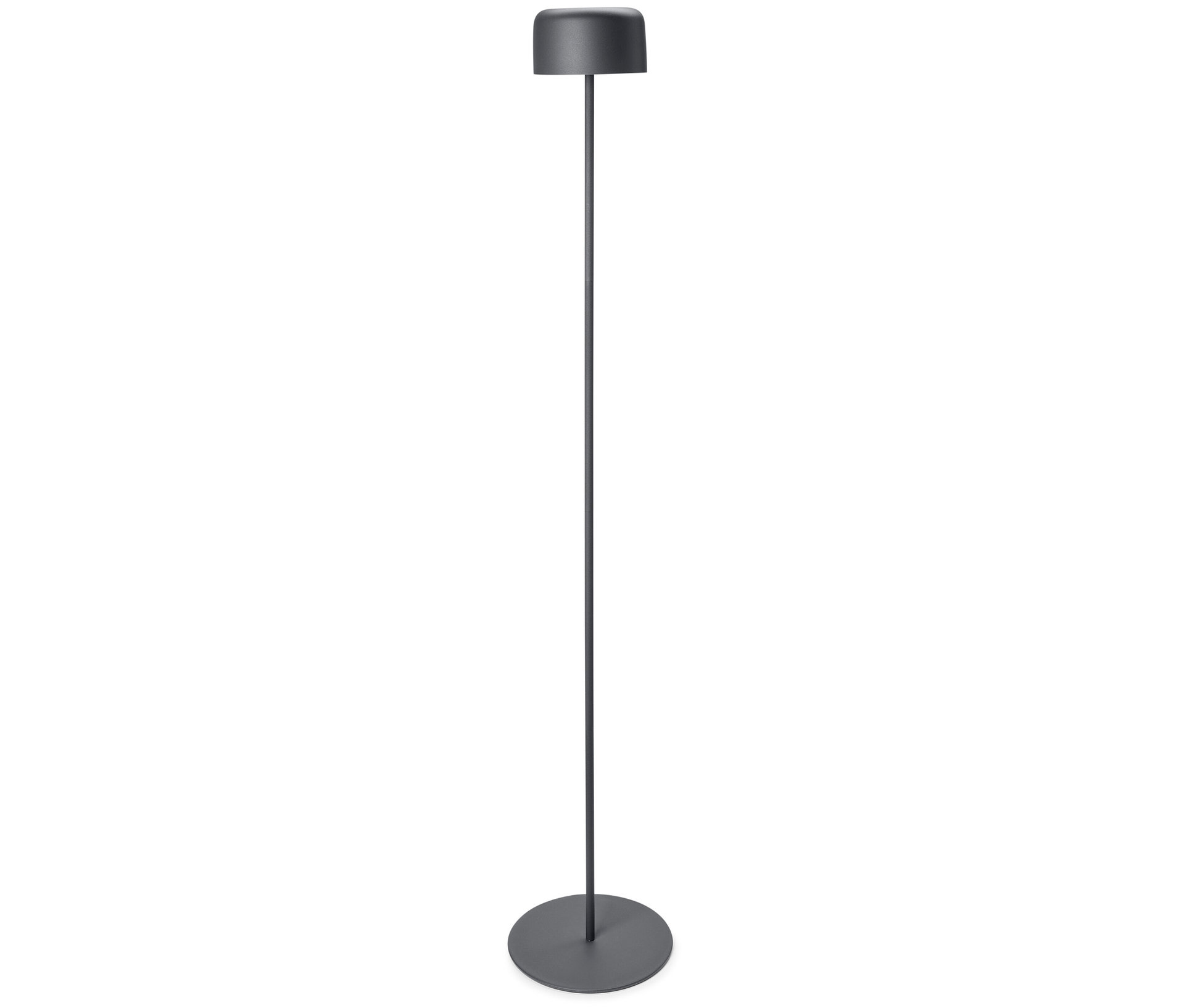 E-shop Solárna akumulátorová stojaca lampa, sivá