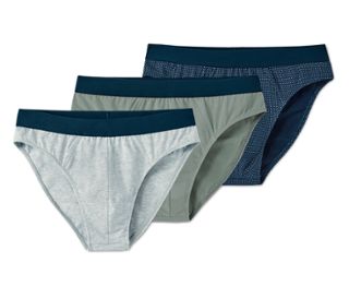 1x olivovozelené, 1x kombinácia modrej/bielej/zelenej celoplošnej potlače, 1x svetlomodrý melír