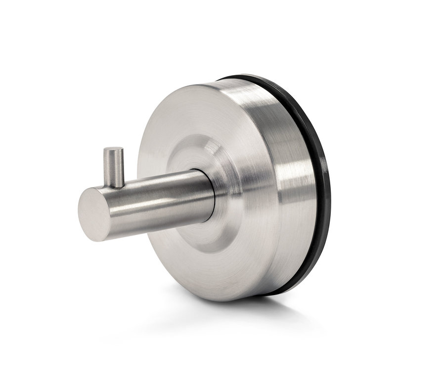 Detailný záber na háčik s prísavkou.