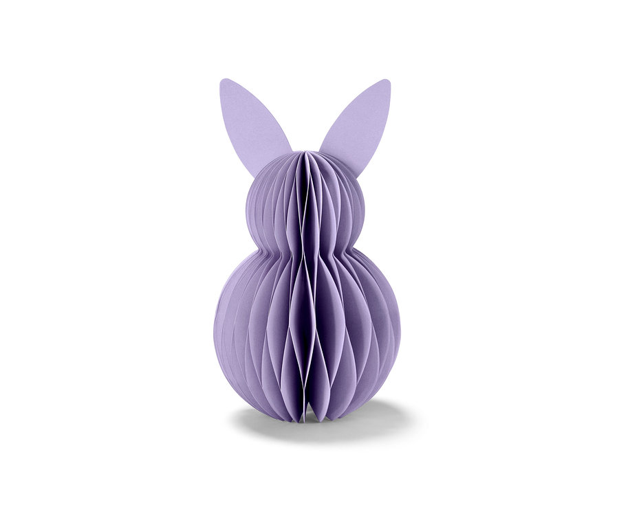 Papierový veľkonočný zajačik.