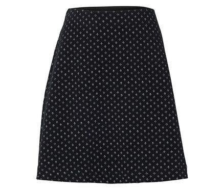 Trblietavá žakárová sukňa